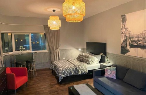 Ajman Apartment | Corniche Heartland Luxury Studio with Bach & Sea View