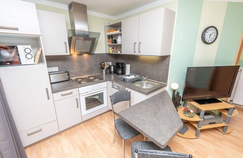 Stangerode Apartment | Cosy apartment for 4 guests with WIFI, TV, patio and parking