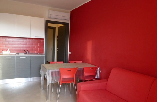 Torrazza Apartment | Cosy apartment for 4 guests with pool, WIFI, A/C, TV and balcony