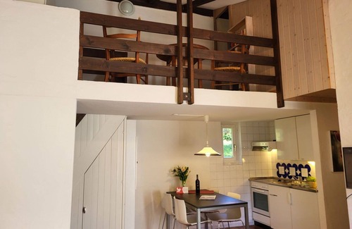 Capriasca Apartment | Cosy apartment for 5 people with pool, WIFI, TV, patio and pets allowed