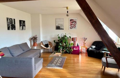 Sihlfeld House | Cosy room in attic flat in the center of Zurich