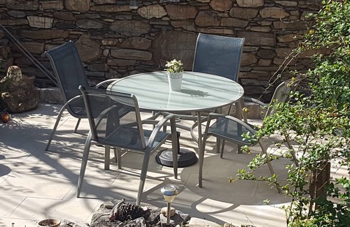 Roquebrun House | Cosy rural 3 bed stone cottage with terrace within walking distance of the river