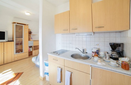 San Leonardo in Passiria Apartment | Cosy Strickerhof Apartment 1 with Mountain View & Balcony