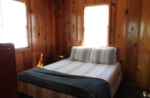 Mountain Home Cottage | Cottage #5 our old time pine cottage free slip in our 6 stall boat dock