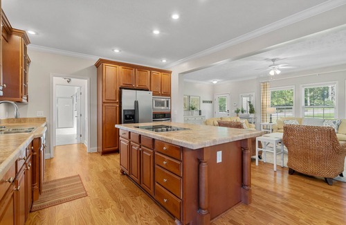 Barium Springs House | CottageVacations4u "All Decked Out" Lakefront- - swim platform-boat house-boat ramp-