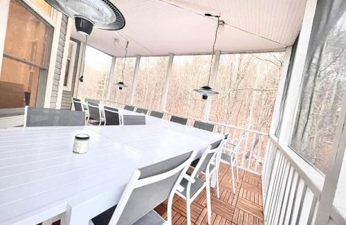 New Paltz House | Country home with rock climbing gym, pond and creek