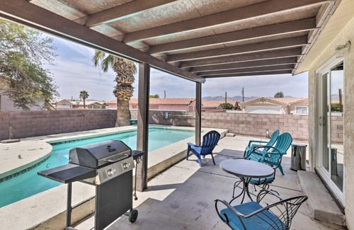 Bullhead City House | Covered Patio and Pool Family Home in Bullhead City
