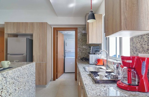 Ensanche Quisqueya Apartment | Cozy 1-bedroom apartment in charming Santo Domingo with AC, fitness room