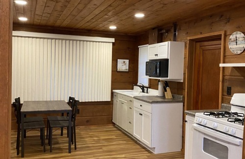 Rhinelander Resort | Cozy 1-bedroom cabin on Wisconsin River Chain -n200' from the Beach Bar & Grill