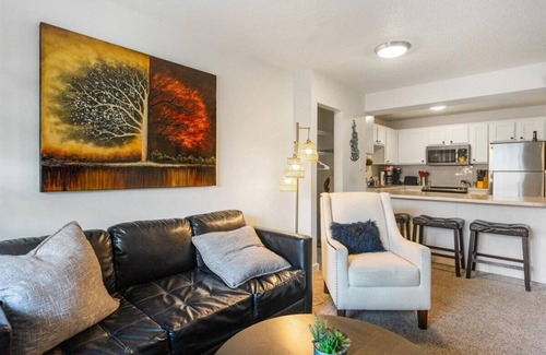 St. Cloud Apartment | Cozy 2-bedroom apartment with WiFi & a short walk to SCSU hockey Arena!