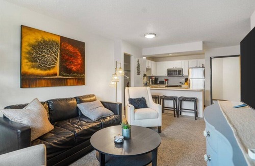 St. Cloud Apartment | Cozy 2-bedroom apartment with WiFi & a short walk to SCSU hockey Arena!