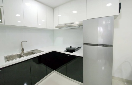 San Dionisio Apartment | Cozy 2 Bedroom Condo Apartment in Batam. Next to HarbourBay Ferry Terminal. Pool