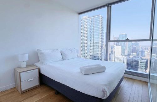Melbourne Central Business District Apartment | Cozy 2BR Apt Steps from Southern Cross City Views