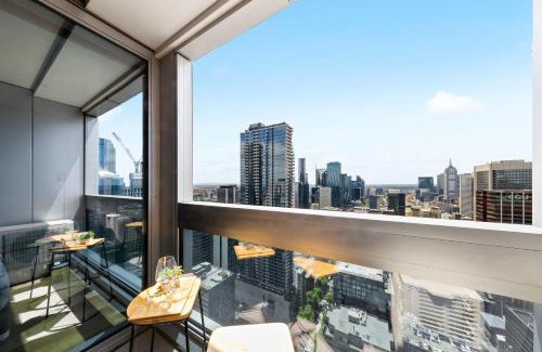 Melbourne Central Business District Apartment | Cozy 2BR Apt Steps from Southern Cross City Views