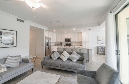 Naples Condo | Cozy 2BR Condo in Treviso Bay – Resort Amenities & Serene Lanai Views!