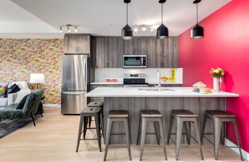 East Village Condo | Cozy 3BR unit with Arcade in the heart of Calgary