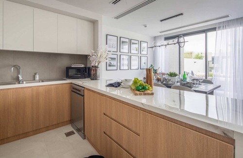 Dubai Villa | Cozy 3BR Villa w Maid's Room & Backyard!