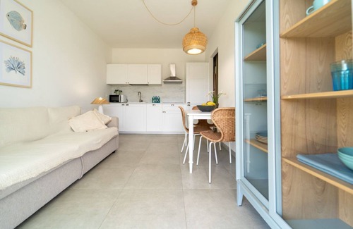 Pachino Apartment | Cozy 40 sqm seaview flat, able to accommodate up to 3 people, located inside the renowned Borgo 84 residence, equipped with swimming pool and cycle path. The property is located just 3 km from the center of Marzamemi, one of the most fascinating seaside