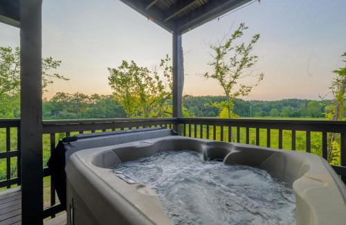 Gatlinburg - Pigeon Forge House | Cozy 4BR Cabin with Hot Tub, Game Room & Fire Pit, Close to Dollywood