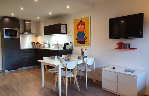Bellentre Apartment | Cozy apartment in La Plagne - 4 pers, balcony, pets allowed