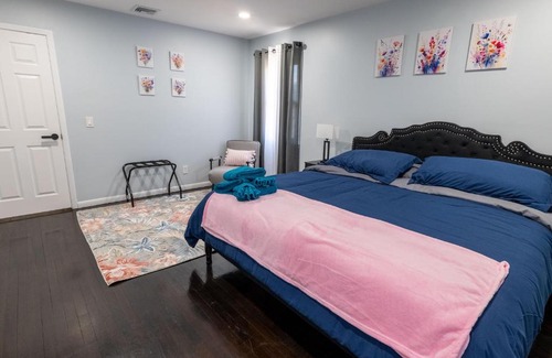 Rahway Apartment | Cozy Apt Lake Park Station Airport Hospital NJ NYC