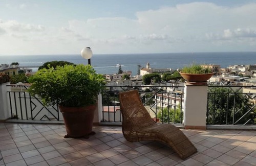 Casamicciola Terme House | Cozy beach house, with view from private terrace, 800 mt from the sea