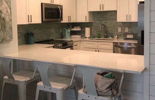 Villa Sabine Condo | Cozy, beautiful condo on Pensacola Beach with water views of Villa Sabine