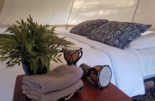Pauma Valley Cabin | Cozy Bell Tent in Palomar Mountains