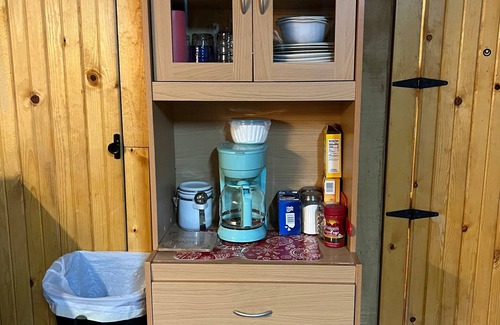 Wellston Cabin | Cozy cabin for two adults . no room to add extra . Cabin in the woods w Hot tub