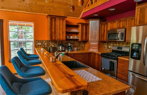 Shingletown Cabin | Cozy Creekside Cabin just 9 miles to Lassen. Snowshoes, EV Charging.
