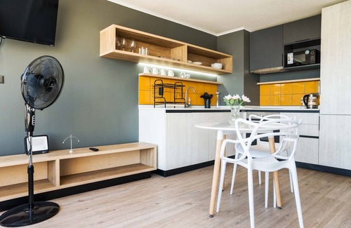 Santiago Apartment | Cozy Dpt with Panoramic Views Perfect for 3