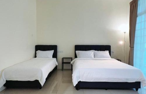 Nibong Tebal House | Cozy Family Room with Large Balcony