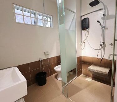 Nibong Tebal House | Cozy Family Room with Large Balcony