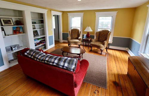 Hyde Park Other | Cozy Farmhouse Near Stowe with Woodstove and Pet Friendly