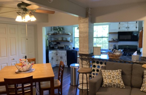 Marble Falls House | Cozy Hillside Cottage at Marble Falls - 5 miles from the upper Buffalo River.