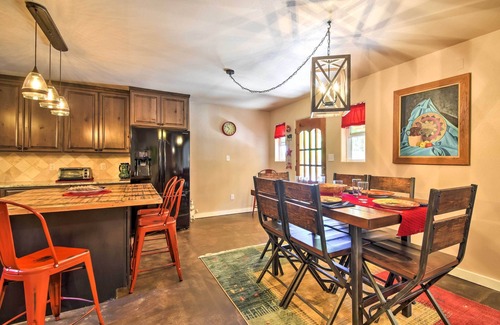 Taos House | Cozy Home w/Media Room: Short Walk to Taos Plaza!