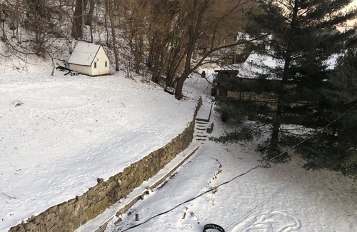 Ferryville House | Cozy home with a great river view.