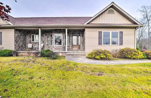Burkesville House | Cozy Home with Patio, 2 Mi to Dale Hollow Lake!