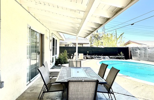 Southwest Anaheim House | Cozy house 3Beds, 2 Baths, Swiming Pool near Disney Land