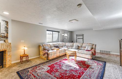 Kaysville Apartment | Cozy Kaysville Vacation Rental with Mountain Views!