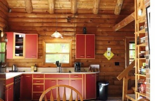 Wolfeboro Cabin | Cozy Log Cabin w/Mountain View