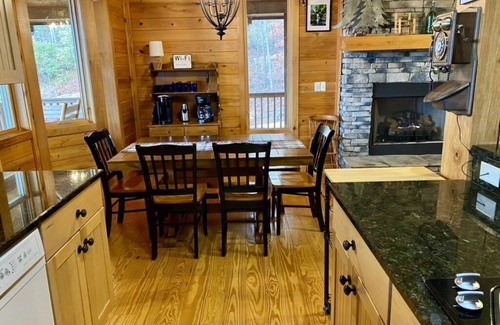 Tuckasegee Cabin | Cozy Mountain Cabin! Amazing Views Fire Pit Wraparound Deck Serene Retreat