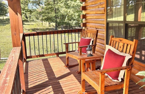 Mt. Sherman House | Cozy Ozark Escape Cabin With Mountain Views