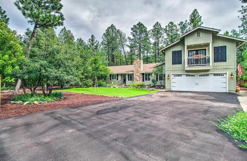 Pinetop House | Cozy Pinetop Retreat with Yard and Heated Gazebo!