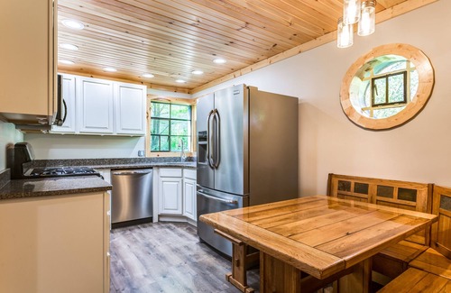 Lexington House | Cozy Red Cottage Located Directly Next Door From The Log Cabin