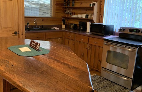 Rogers Cabin | Cozy secluded cabin on Spirit Lake with internet