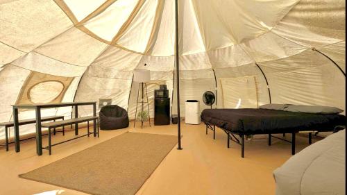 Mc Caskill House | Cozy Stargazer Belltent in Crater of Diamonds, Arkansas