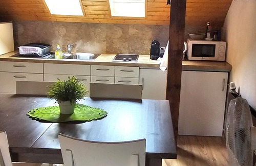Enge Apartment | Cozy Studio for 3 with Roof terrace!
