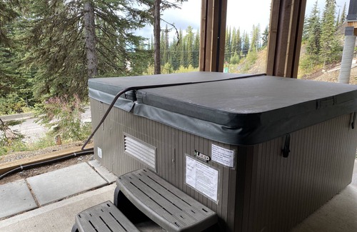 Silver Star Mountain Apartment | Cozy suite on the Ridge - private hot tub and laundry.