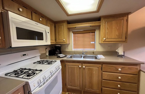 Almont Cabin | Cozy "Tiny Home" style Cabin Perfect for Couples and Families